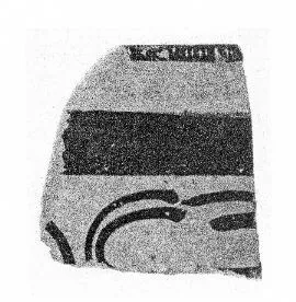 PLATE, FRAGMENT (MYCENEAN)
