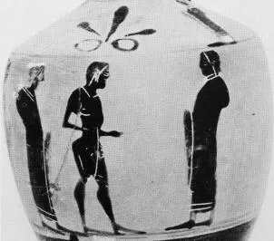LEKYTHOS (ATHENIAN, BLACK-FIGURE)