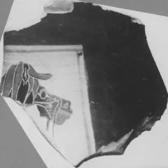 OLPE, FRAGMENT (ATHENIAN, BLACK-FIGURE)