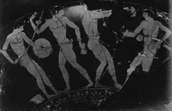 CUP, FRAGMENTS (ATHENIAN, RED-FIGURE)