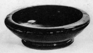 BOWL (ATHENIAN, BLACK GLAZE)