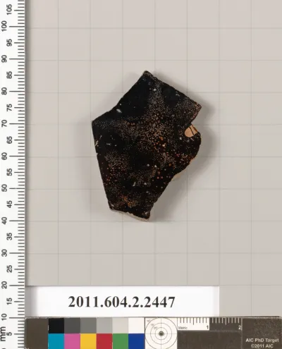 Terracotta fragment of a krater (bowl for mixing wine and water)?
