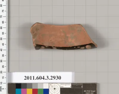 Terracotta fragment of an open shape