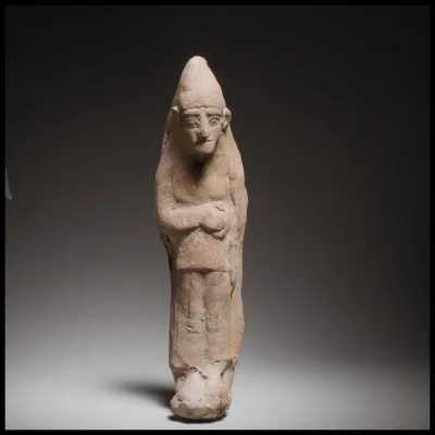 Standing female figurine