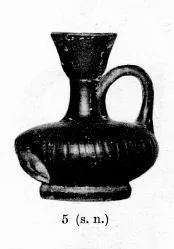 LEKYTHOS, SQUAT (SOUTH ITALIAN, CAMPANIAN, BLACK GLAZE)
