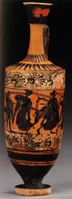 LEKYTHOS (ATHENIAN, BLACK-FIGURE)
