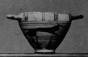 SKYPHOS (PROTOCORINTHIAN, SILHOUETTE)