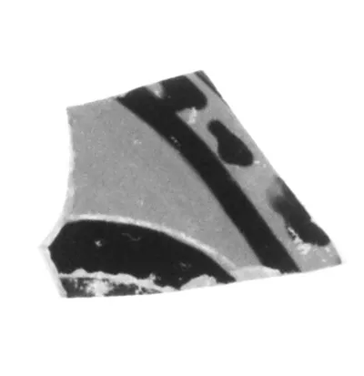 Attic Black-Figure Eye Cup Fragment