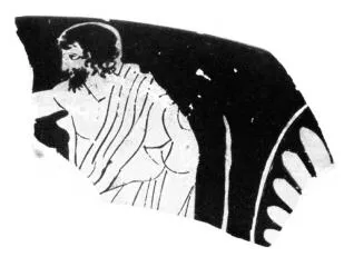 CUP, FRAGMENT (ATHENIAN, RED-FIGURE)