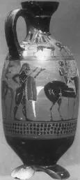 LEKYTHOS (ATHENIAN, BLACK-FIGURE)