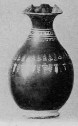 OINOCHOE (SOUTH ITALIAN, GNATHIAN, BLACK GLAZE)
