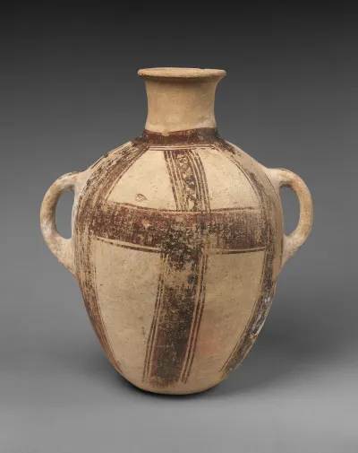 Terracotta amphora