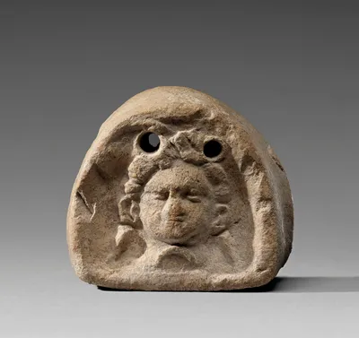 Loom weight with Gorgon Head