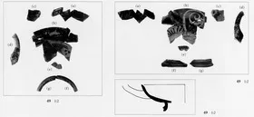 CUP, STEMLESS, FRAGMENTS (ATHENIAN, RED-FIGURE)
