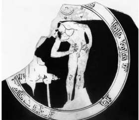 CUP, FRAGMENT (ATHENIAN, RED-FIGURE)