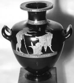 HYDRIA (ATHENIAN, RED-FIGURE)