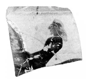 LEKYTHOS, FRAGMENT (ATHENIAN, BLACK-FIGURE)