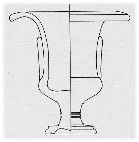 KRATER, CALYX (SOUTH ITALIAN, GNATHIAN, BLACK GLAZE)