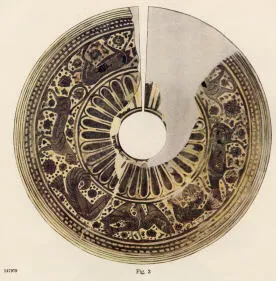 PYXIS LID (CORINTHIAN, BLACK-FIGURE)
