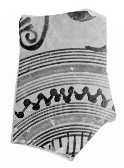 Attic Black-Figure Droop Cup Fragment