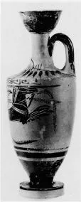 LEKYTHOS (ATHENIAN, BLACK-FIGURE)