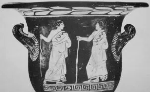 KRATER, BELL (SOUTH ITALIAN, APULIAN, RED-FIGURE)