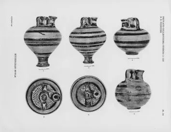 STIRRUP JAR (CYPRIOT, MYCENAEAN STYLE)