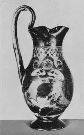 OLPE (CORINTHIAN, BLACK-FIGURE)