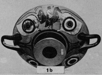 CUP A (ATHENIAN, BLACK-FIGURE)