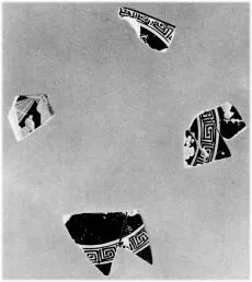 CUP, FRAGMENTS (ATHENIAN, RED-FIGURE)
