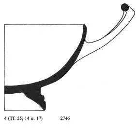 CUP (SOUTH ITALIAN, CAMPANIAN, BLACK GLAZE)