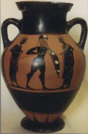 AMPHORA, BELLY, TYPE B (ATHENIAN, BLACK-FIGURE)