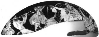 CUP, FRAGMENT (ATHENIAN, RED-FIGURE)