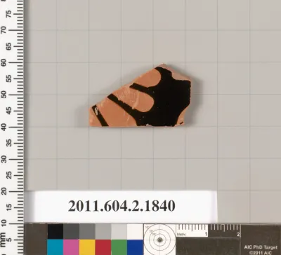 Terracotta fragment of a skyphos (deep drinking cup)