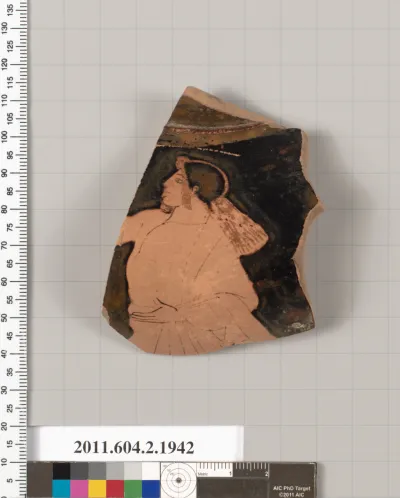 Terracotta fragment of a Nolan neck-amphora (jar)?