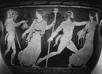 KRATER, BELL (ATHENIAN, RED-FIGURE)