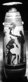 ALABASTRON (ATHENIAN, BLACK-FIGURE)