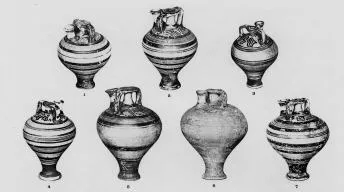STIRRUP JAR (MYCENEAN)