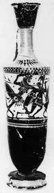 LEKYTHOS (ATHENIAN, BLACK-FIGURE)