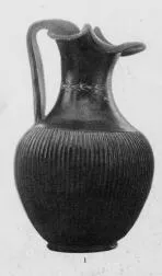 OINOCHOE (CALENIAN, BLACK GLAZE)