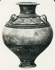 STIRRUP JAR (MYCENEAN)