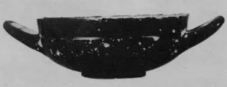 CUP (ATHENIAN, BLACK GLAZE)