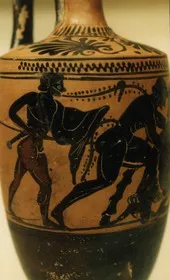 LEKYTHOS (ATHENIAN, BLACK-FIGURE)