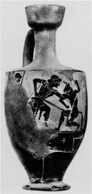LEKYTHOS (ATHENIAN, BLACK-FIGURE)