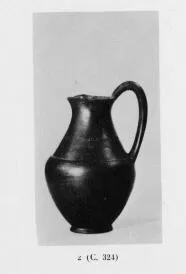 OINOCHOE (ETRUSCAN, BUCCHERO)