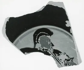 CUP, FRAGMENT (ATHENIAN, BLACK-FIGURE)
