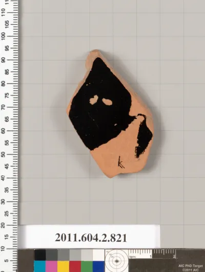 Terracotta fragment of a bell-krater (bowl for mixing wine and water)