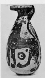 ALABASTRON (PROTOCORINTHIAN, TRANSITIONAL, BLACK-FIGURE)
