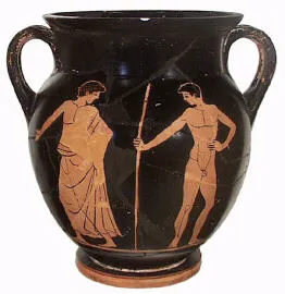 AMPHORA, NECK (ATHENIAN, RED-FIGURE)