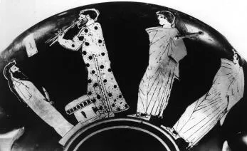 CUP B (ATHENIAN, RED-FIGURE)